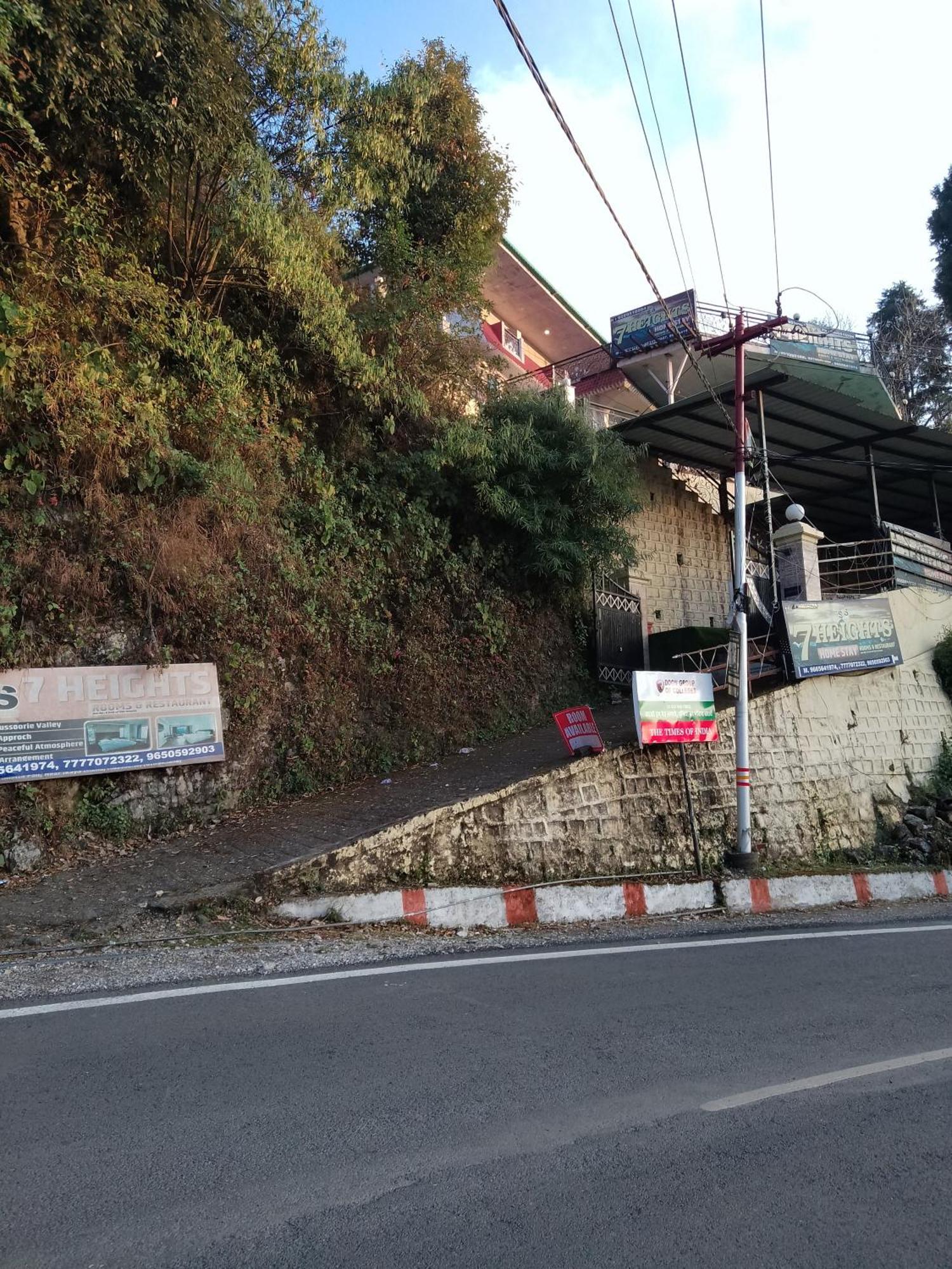 Hotel 7 Heights Mussoorie Exterior foto
